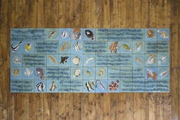 Titolo: "Acquario" ceramica policroma<br>Autore: Marrani Ruggero <br>